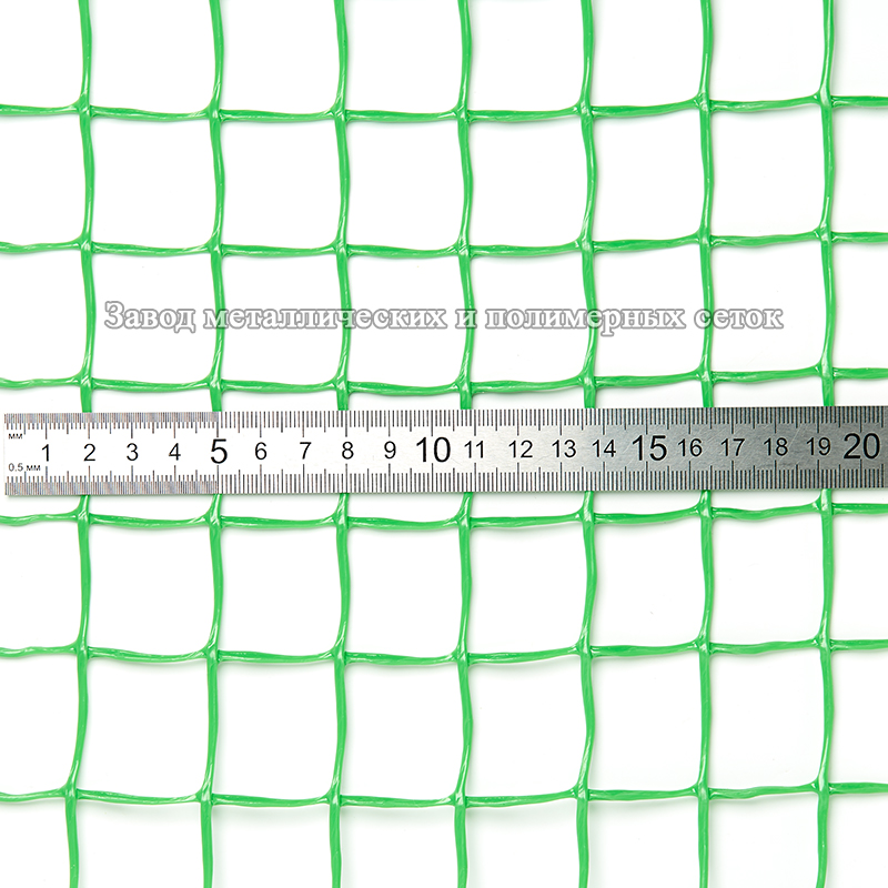 Сетка полимерная 30х30 (1,0х30)м зеленая