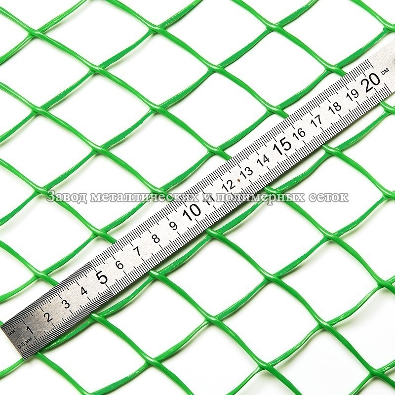 Сетка полимерная 25х25 (1,2х30)м зеленая