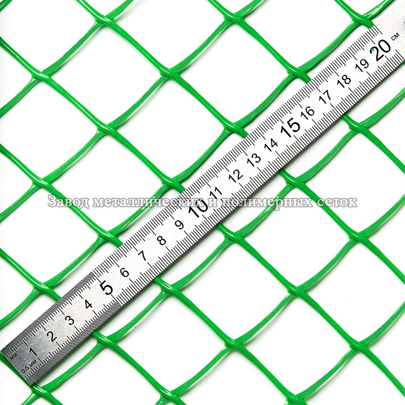 Сетка полимерная 30х30 (1,5х30)м зеленая