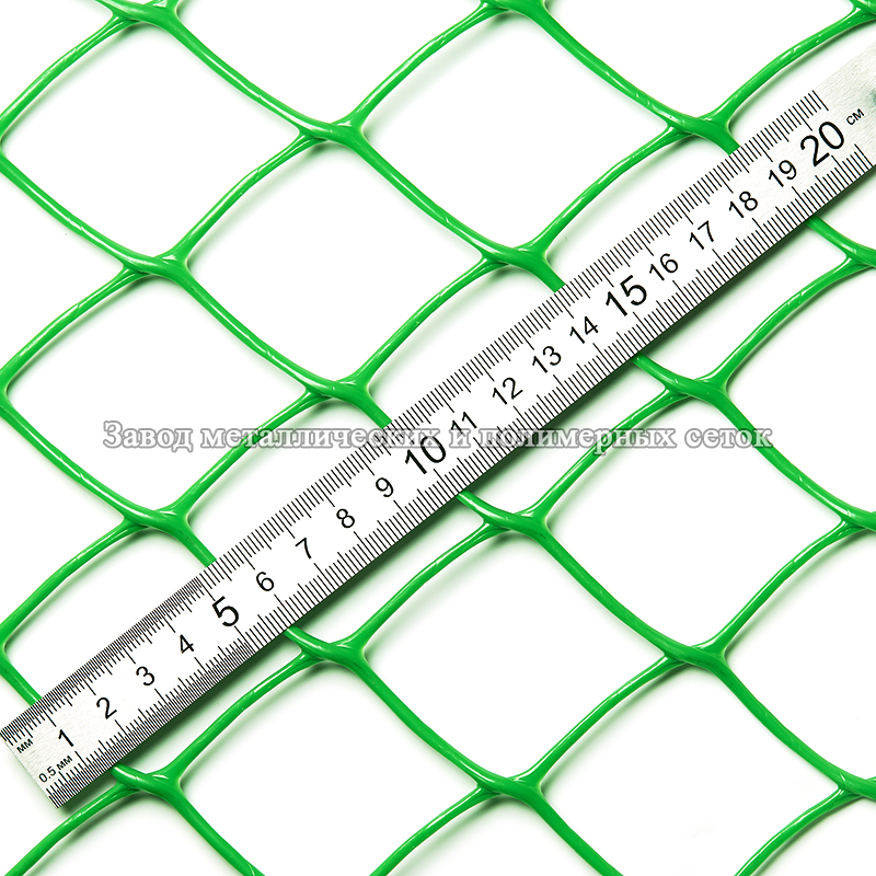 Сетка полимерная 40х40 (1,85х30)м (облегченная) зеленая 