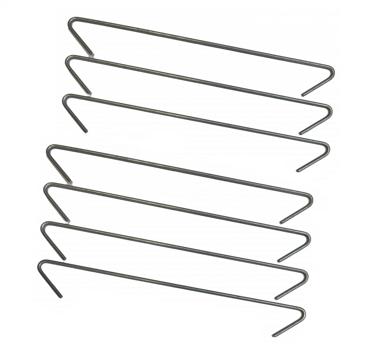 Стяжки D4 мм (Ц) для габиона L50 см - 10 шт