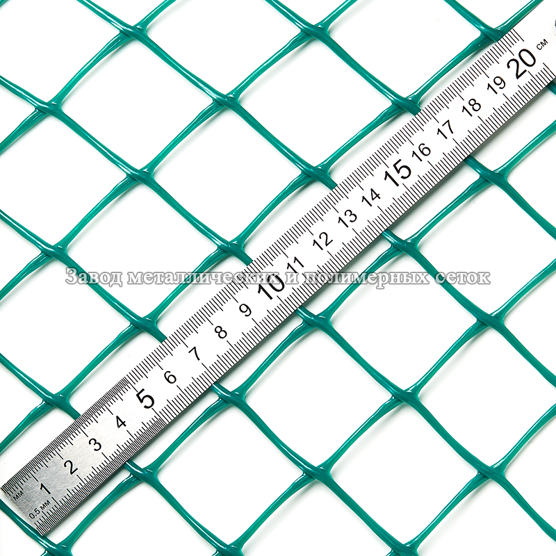 Сетка полимерная 30х30 (1,5х30)м хаки