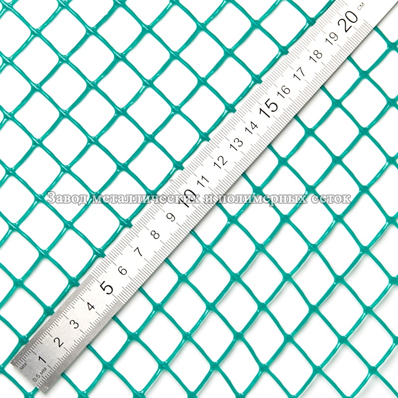 Сетка полимерная 15х15 (1,5х30)м (облегченная) хаки 