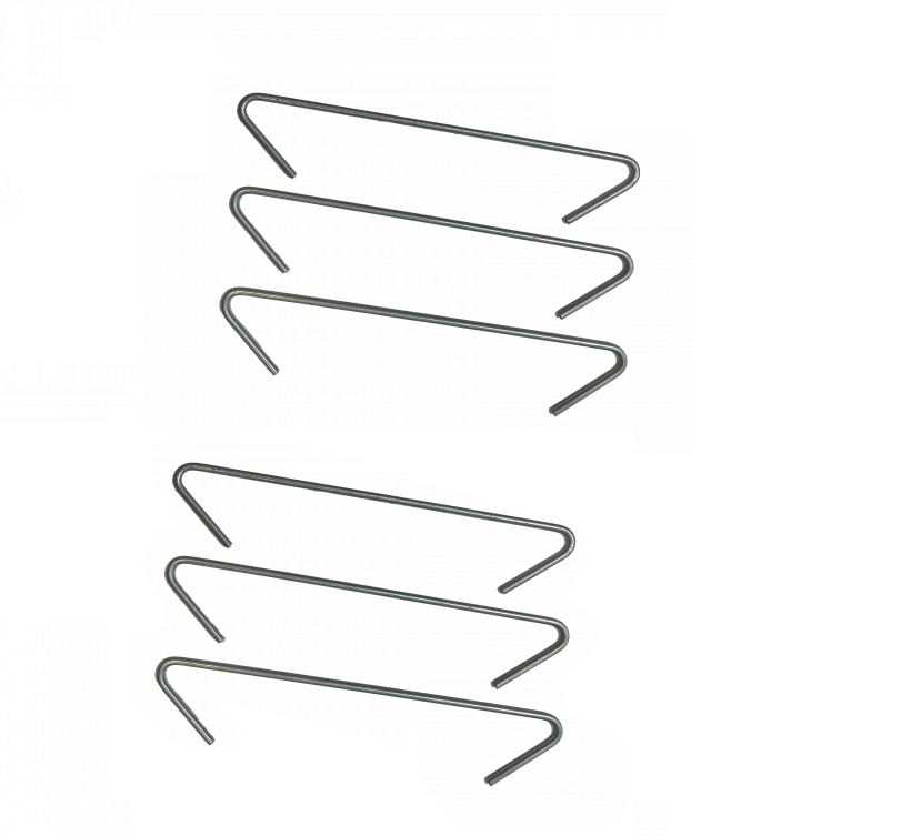 Стяжки D4 мм (Ц) для габиона L10 см - 20  штук 