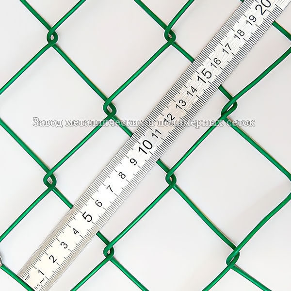 СЕТКА-РАБИЦА, в полимере 40х2,4мм (2,0х10)м хаки