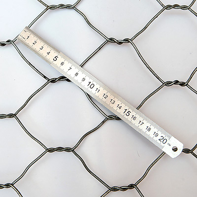 Сетка двойного кручения 80-2,7-Ц-(2,0х10м) ГОСТ Р 51285-99