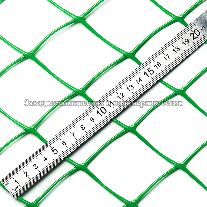 Сетка полимерная 40х40 (1,2х30)м (легкая) зеленая 